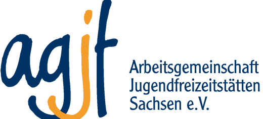 Logo: AGJF Sachsen - Arbeitsgemeinschaft Jugendfreizeitstätten Sachsen e.V.