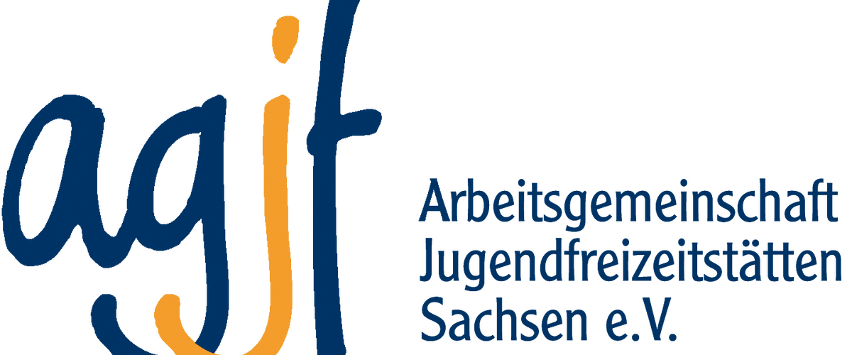 Logo: AGJF Sachsen - Arbeitsgemeinschaft Jugendfreizeitstätten Sachsen e.V.